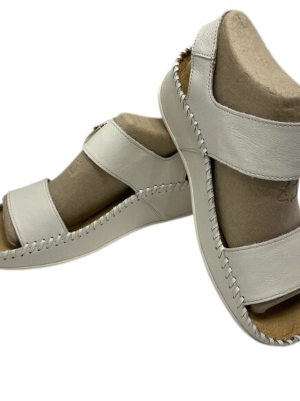 NEW PIKOLINOS Women's Marina Sandals – White, Size 7.5 (W1C-0709)